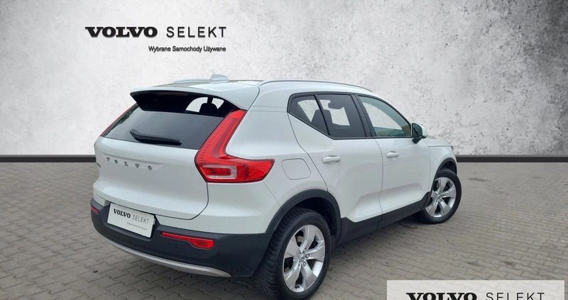 Volvo XC 40 cena 144777 przebieg: 87800, rok produkcji 2020 z Czarne małe 596